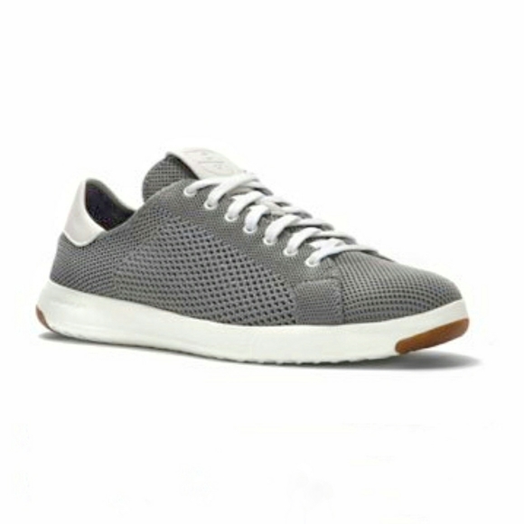 Cole Haan Other - Cole Haan Grandpro Stitchlite Cloud Foam Gray Perforated Sneakers Size 8.5 Men's